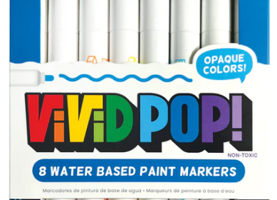 Ooly VividPop 8 Water Based Paint Markers