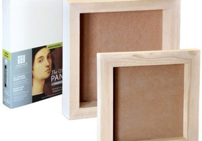 Amperstand Primed Smooth Cradled Wood Panel 16x16x1.5