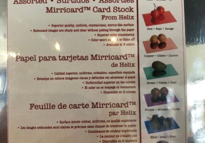Craft Mirricard Card Stock