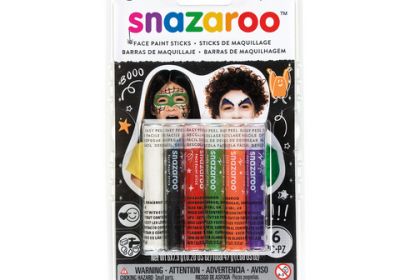 Snazaroo Halloween Face Paint Sticks - Set of 6