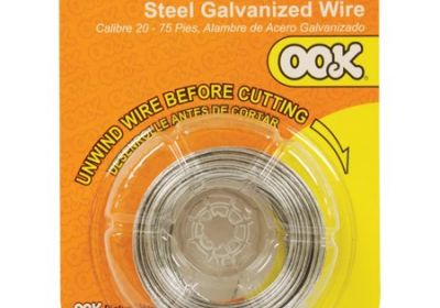 Picture Hanging Wire, Aluminum Wire - 18 Gauge, 50 ft. - Peggable