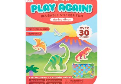 Ooly Play Again! Reusable Sticker Fun-Darling Dinos