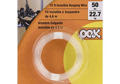 OOk Invisible Hanging Wire 50lb