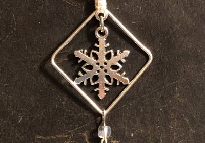 Snowflake Universe Necklace
