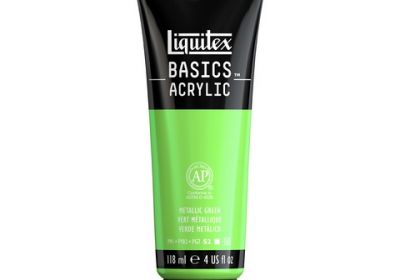 Liquitex BASICS® Acrylic Color Metallic Green 4 fl oz