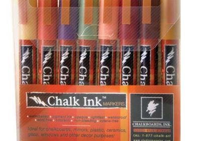 Chalk Ink Wet Wipe Marker Set of 8
