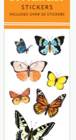Stickers-Butterflies includes 65 Stickers
