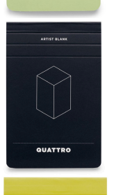 Quattro Artist Blank Pad 5.5x8.5-Black