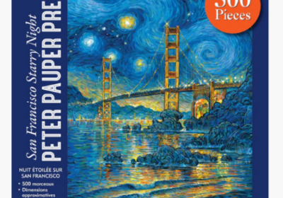 San Francisco Starry Night 500 Piece Puzzle