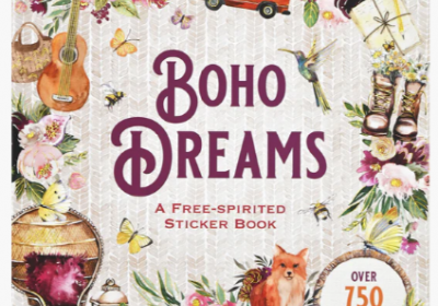 Boho Dreams-A Free-spirited Sticker Book