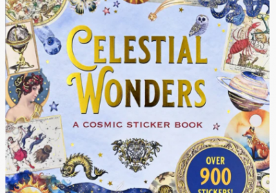 Celestial Wonders A Cosmic Sticker Book-Over 900 Stickers!