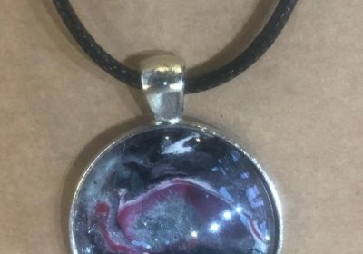 Acrylic Pour Necklace-32