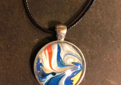 Acrylic Pour Necklace-14