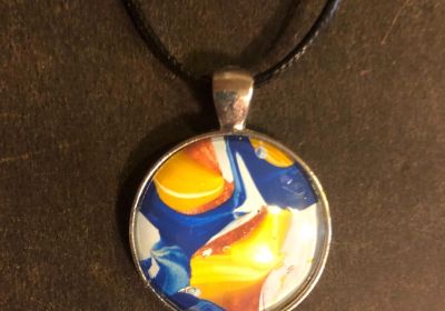 Acrylic Pour Necklace-27