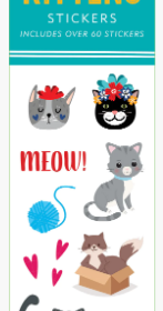 Stickers-Kittens includes 65 Stickers