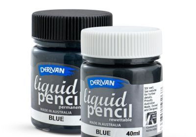 Derivan Liquid Pencil Sepia Permanent 50ml