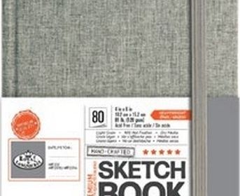 Royal Premium Fabric Covered Sketchbook 4x6