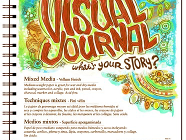 Visual Journal Mixed Media 9 X 12