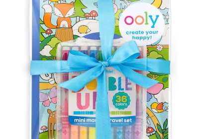 Ooly Double Up & Cozy Critters Coloring Giftpack