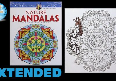 Creative Haven Nature Mandalas coloring book