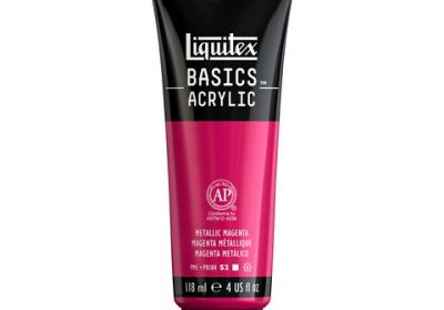 Liquitex BASICS® Acrylic Color Metallic Magenta 4 fl oz