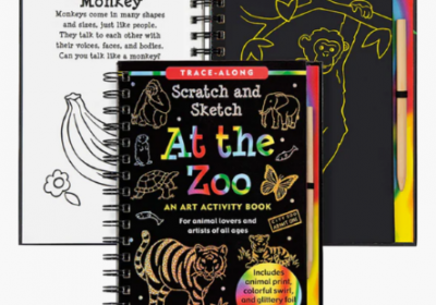 Trace Along-Scratch & Sketch At the Zoo