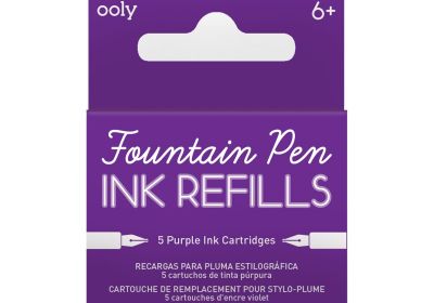 Purple Fountain Pen Ink Refills 5 pk