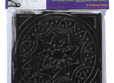 Rubbing Plates-Kaleidoscope 6 Set