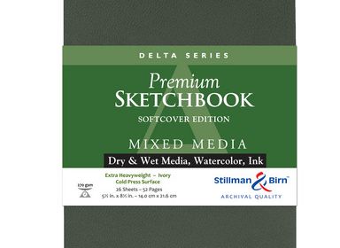 Stillman & Birn Delta Series Mixed Media SC Sketchbook 5.5x3.5