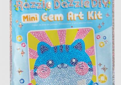 Ooly Razzle Dazzle Mini Gem Art Kit-Cutesy Cat