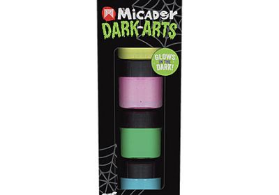 Micador Dark Arts 4 Glow Paint Pots