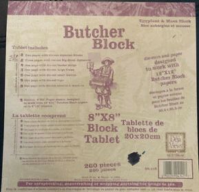 Deja Views Butcher Block 12 x 12 Papercraft Tablet