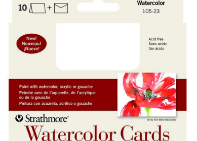 Strathmore Watercolor Announcement Cards & Envelopes 10