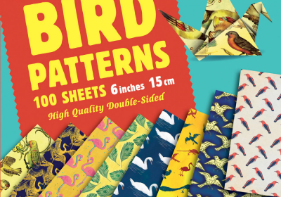 Origami Paper Bird Patterns 100shts