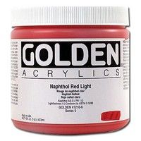 Golden HB C.P. Cadmium Red Dark 16 oz