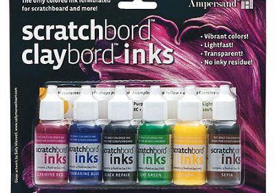 Clayboard 6 color ink set