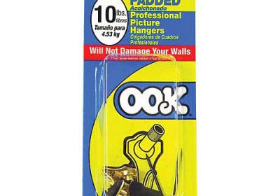 Padded Classic Professional Picture Hangers, 50 lbs. 2/Pkg. 