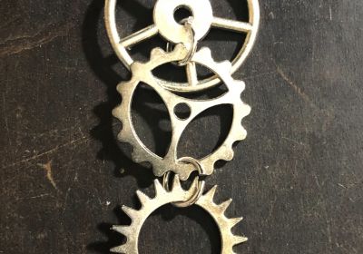 Steampunk Gear Necklace 3