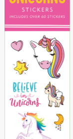 Stickers-Unicorn includes 65 Stickers
