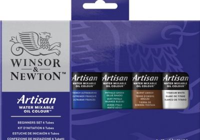Winsor & Newton Artisan Water Mixable Beginner Oil Color Set of 6 37 ml