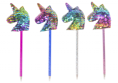 Color Changing Sequin Unicorn Pen