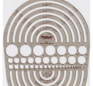 PIckett Template CIcle  Radius