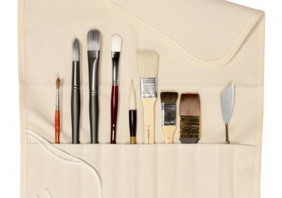 JR Canvas Brush Roll-Up
