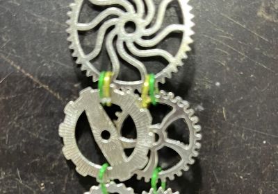 Steampunk Gear Necklace #4