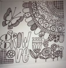Grow Love Magnetic Coloring Canvas