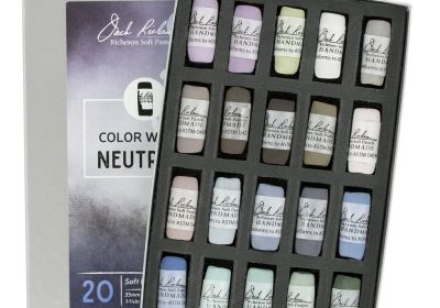 JR Handrolled Soft Pastels Neutrals Color Wheel Set 20