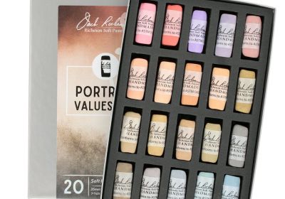 JR Hand rolled Pastel Port. Values 6-8 20 set