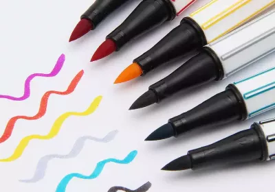 Stabilo 68 Brush Pen Dark Green 568/36