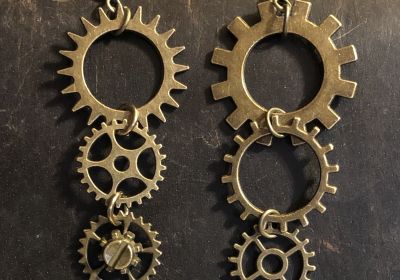 Steampunk Earrings #4