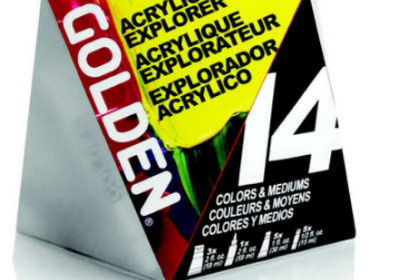 Golden Acrylic Explorer 14 Piece Set